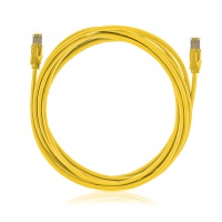 STP patch kábel, Kategória 6A  , LSOH, sárga, Patch kábel hossz 10 m