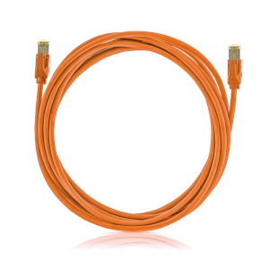 STP patch kábel, Kategória 6A  , LSOH, narancssárga