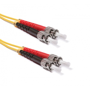 Duplex ST-ST patch kábel, OS2 9/125 µm (ITU-T G.652.D)
