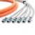 Trönk kábel /modul-modul/ STP 6x4x2xAWG23 kábel, Kategória 6<sub>A </sub>, 500 MHz, LSOH
